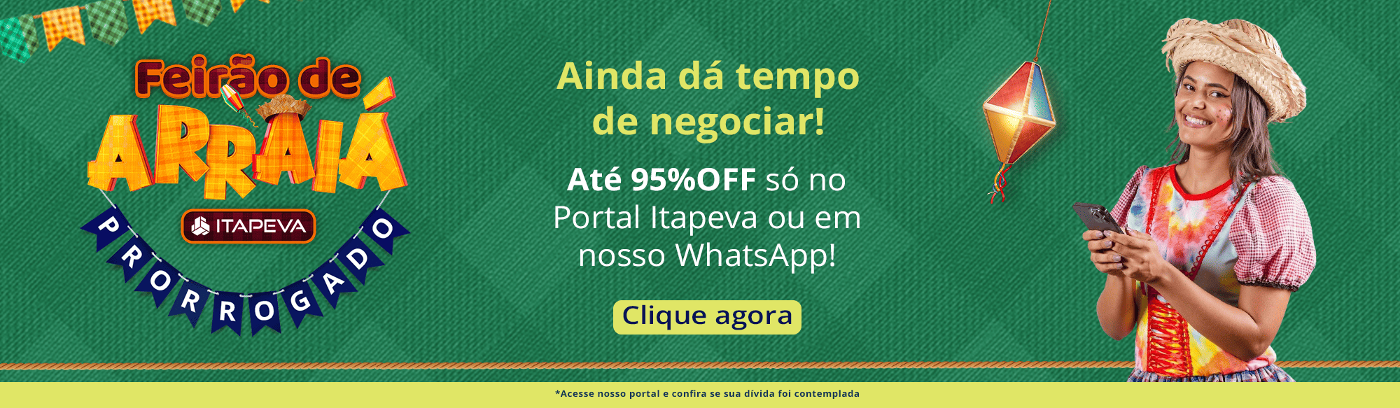 Banner Feirão de Arraia