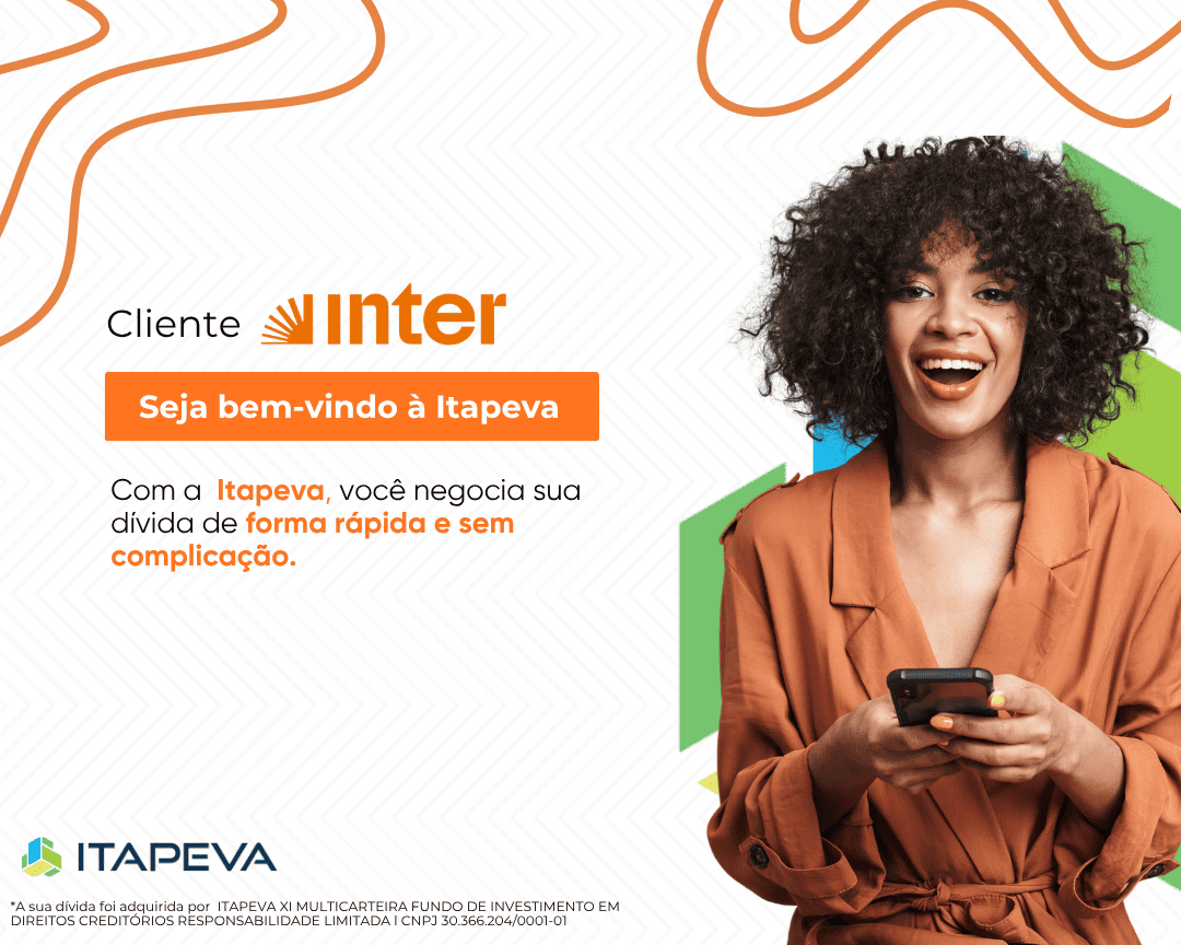 Cliente Inter, seja bem-vindo à Itapeva.