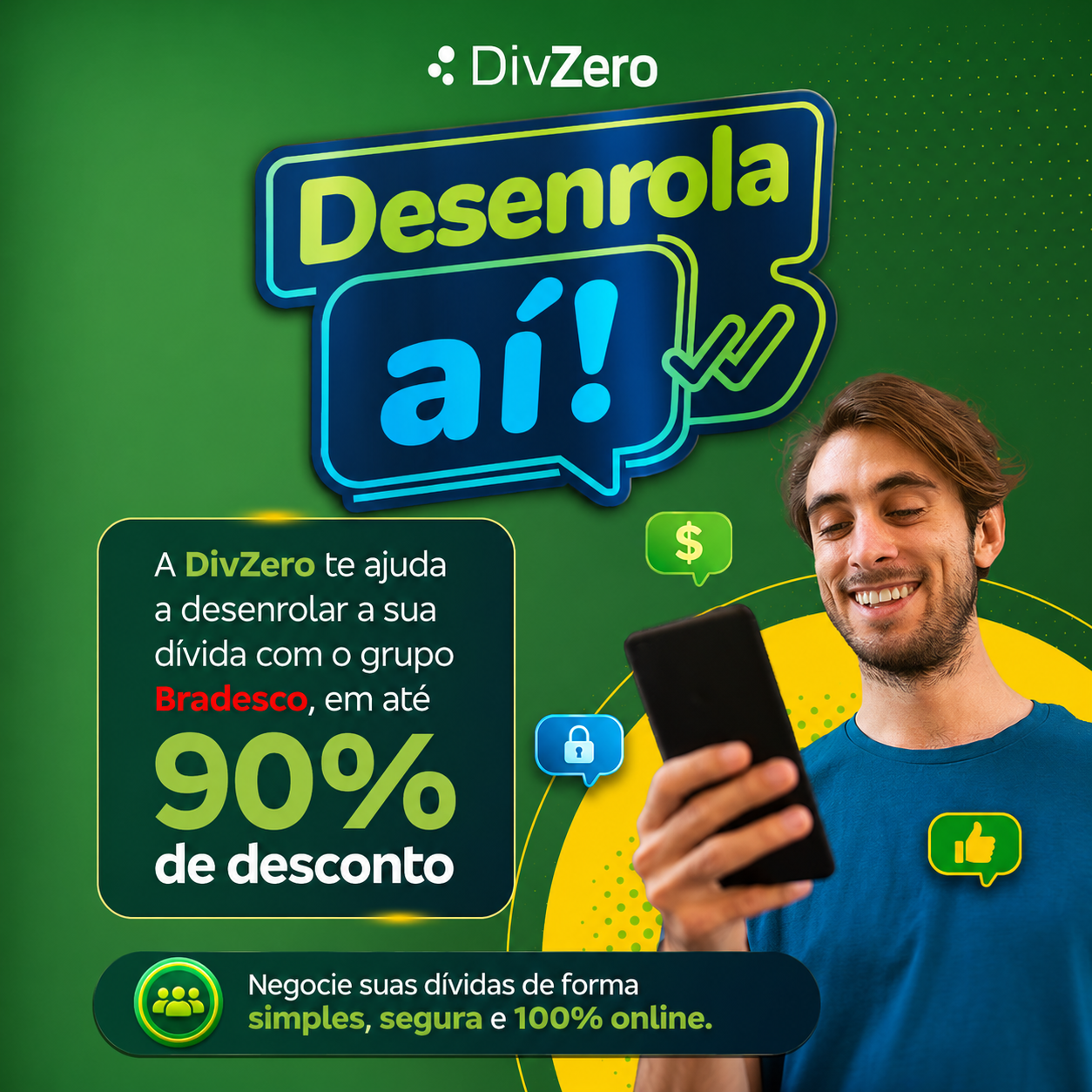 Desenrola ai até 90% de desconto 2026